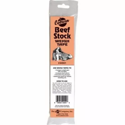 Beef Stock Weigh Tape