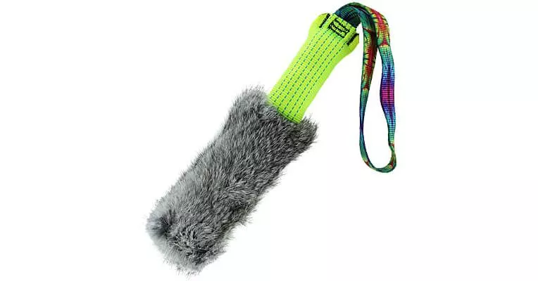 Bunny Fur Dynamite Tug Stick