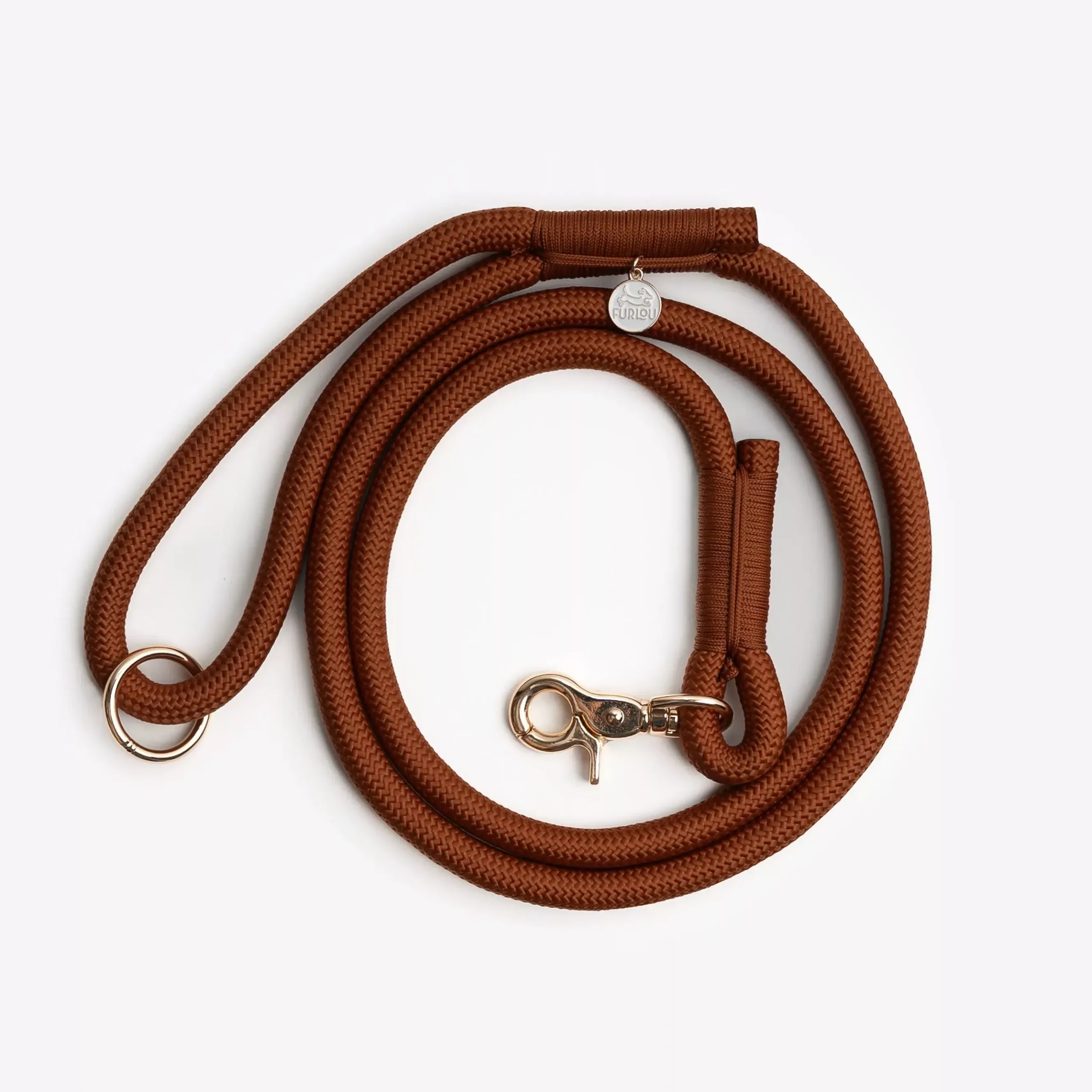 ‘Clay’ – Braided Rope Leash