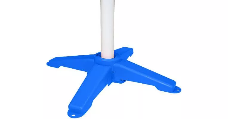Clip and Go Agility Pedestal Jump Bases for 1 in. PVC - Set of 2, Blue