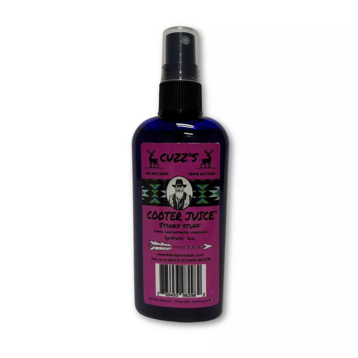 CUZZ’S COOTER JUICE Deer Scent – Cuzzs Premium Attractant for Whitetail Deer Hunting