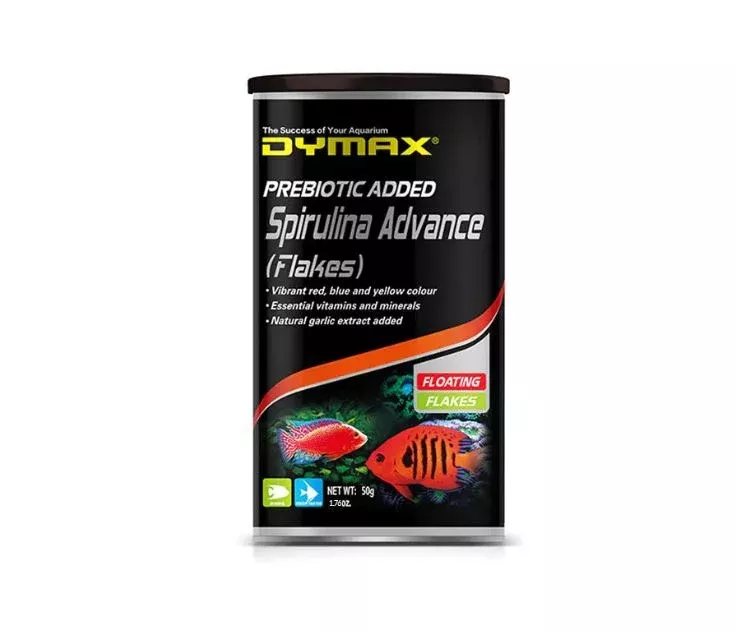 DYMAX Spirulina Advance Floating Flakes – 50G