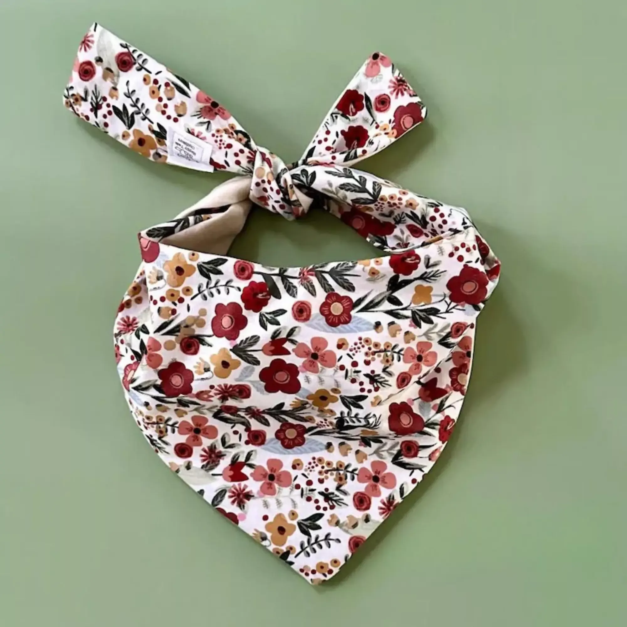 Floral Dog Bandana