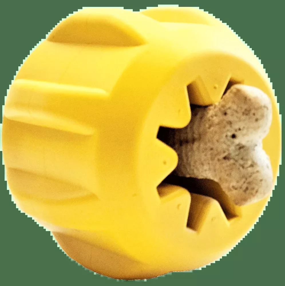 Gear eDispenser - Durable Rubber Yak Chew Holder & Treat Pocket | USA Made