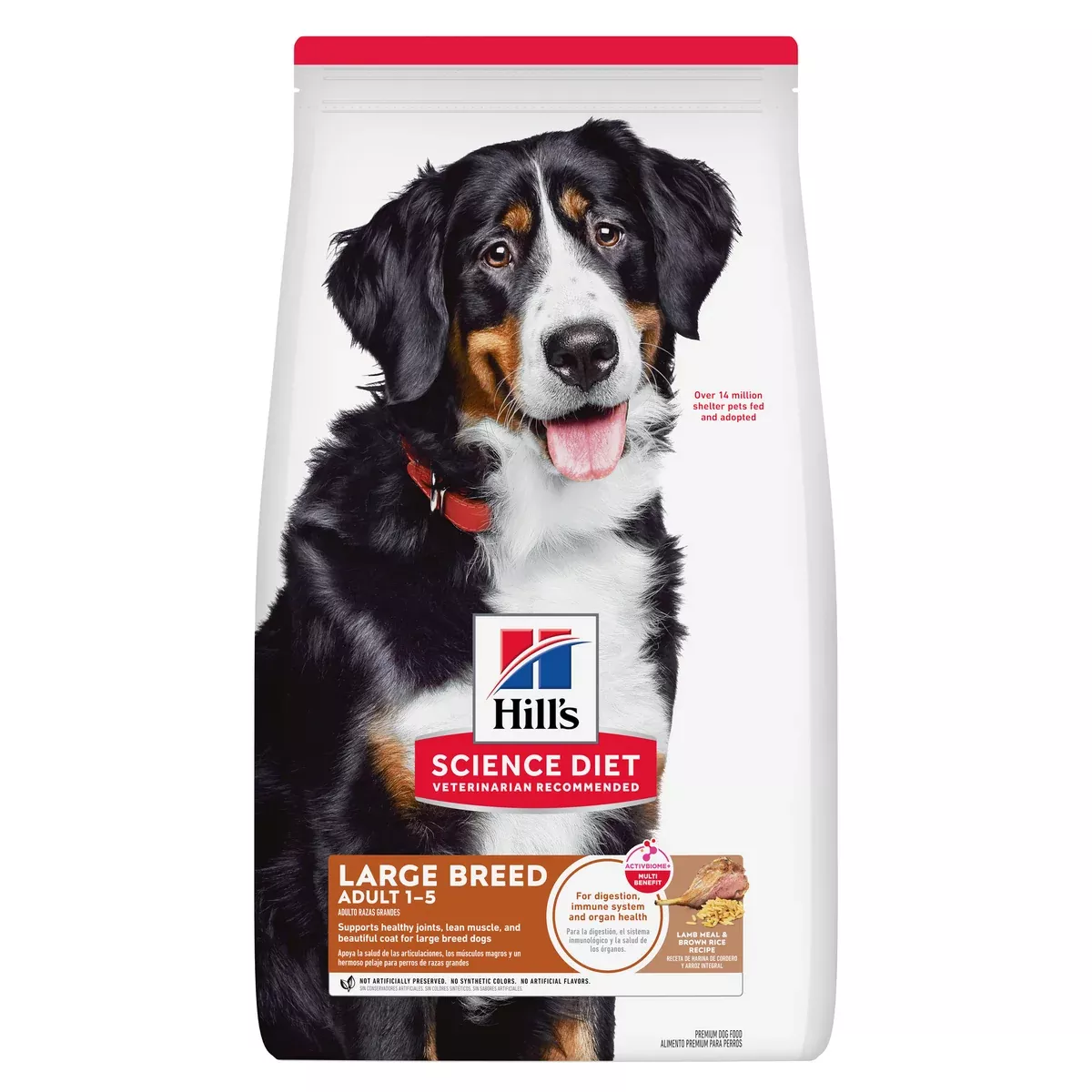 Hill’s Science Diet Adult 1-5 Large Breed Dry Dog Food – Lamb & Rice – 33lb Bag