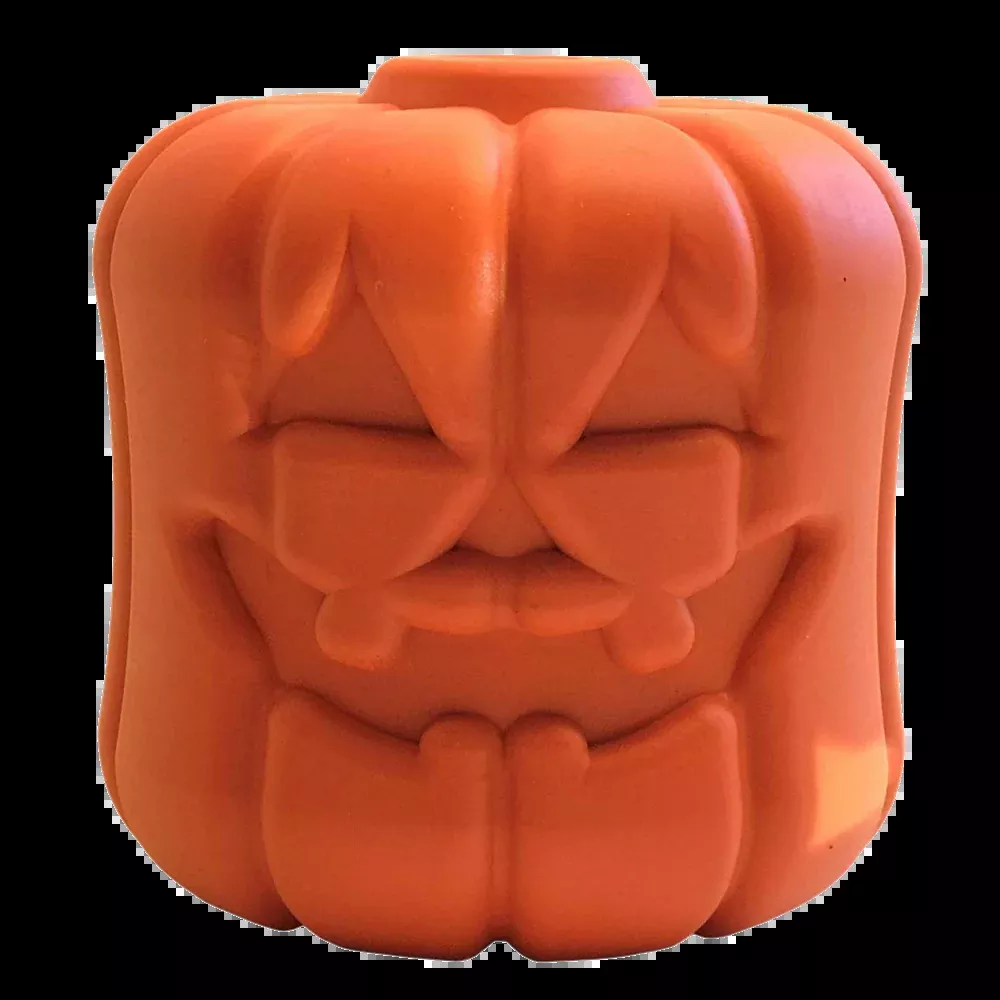 Jack O’ Lantern Dog Toy – Durable Halloween Chew Toy for Large Dogs | USA Made