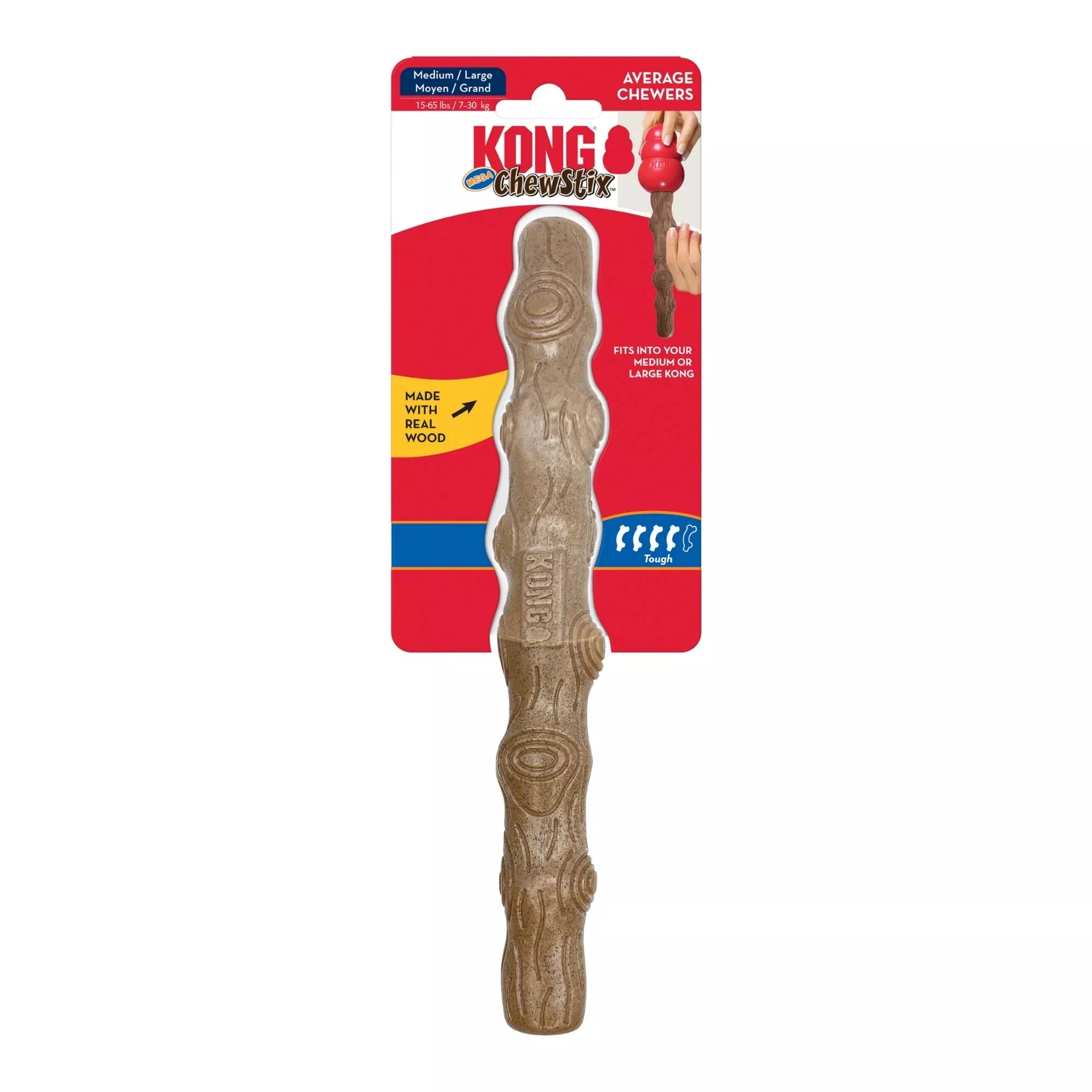 KONG ChewStix Tough Mega Stick Dog Chew 1ea/MD/LG