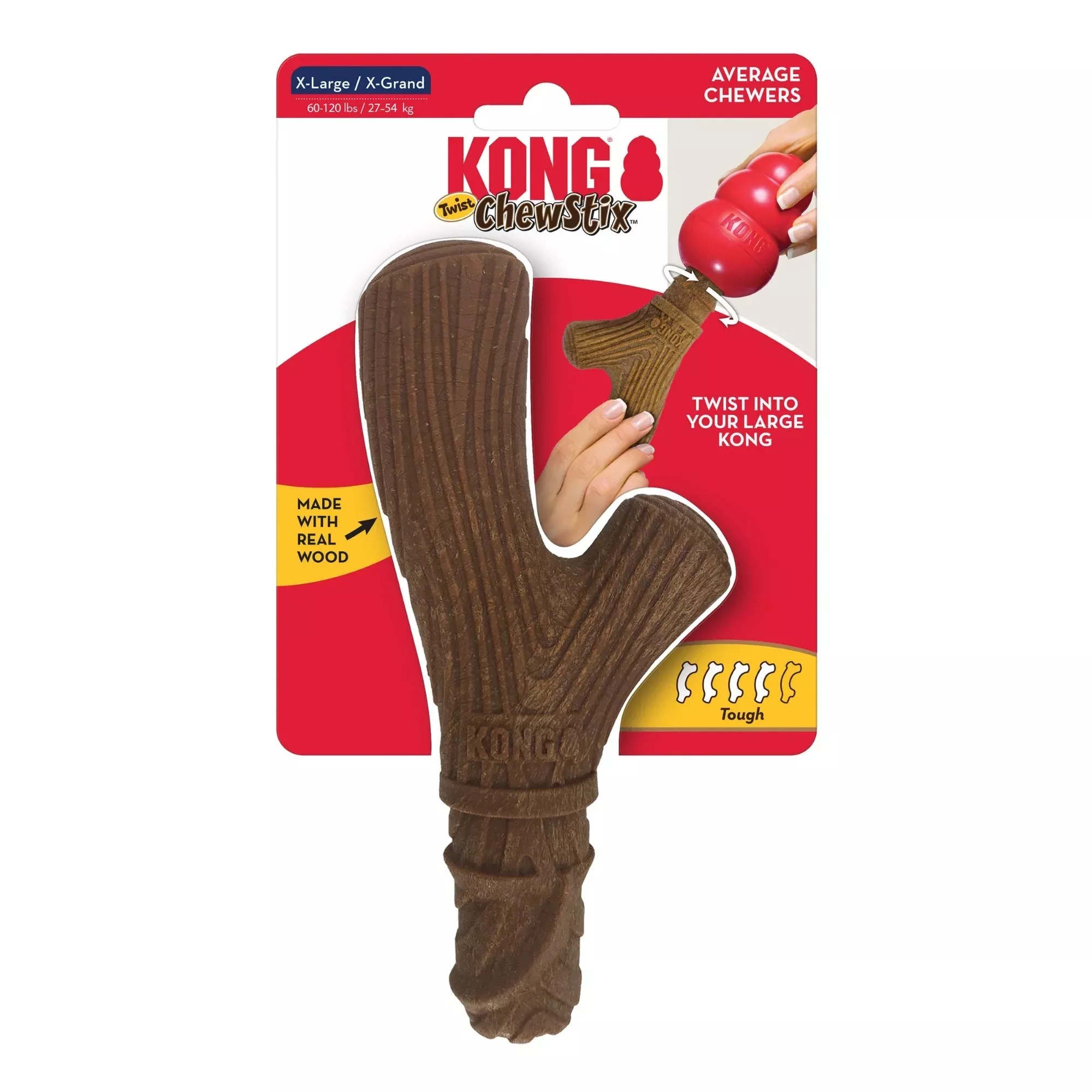 KONG ChewStix Twist Dog Chew 1ea/XL