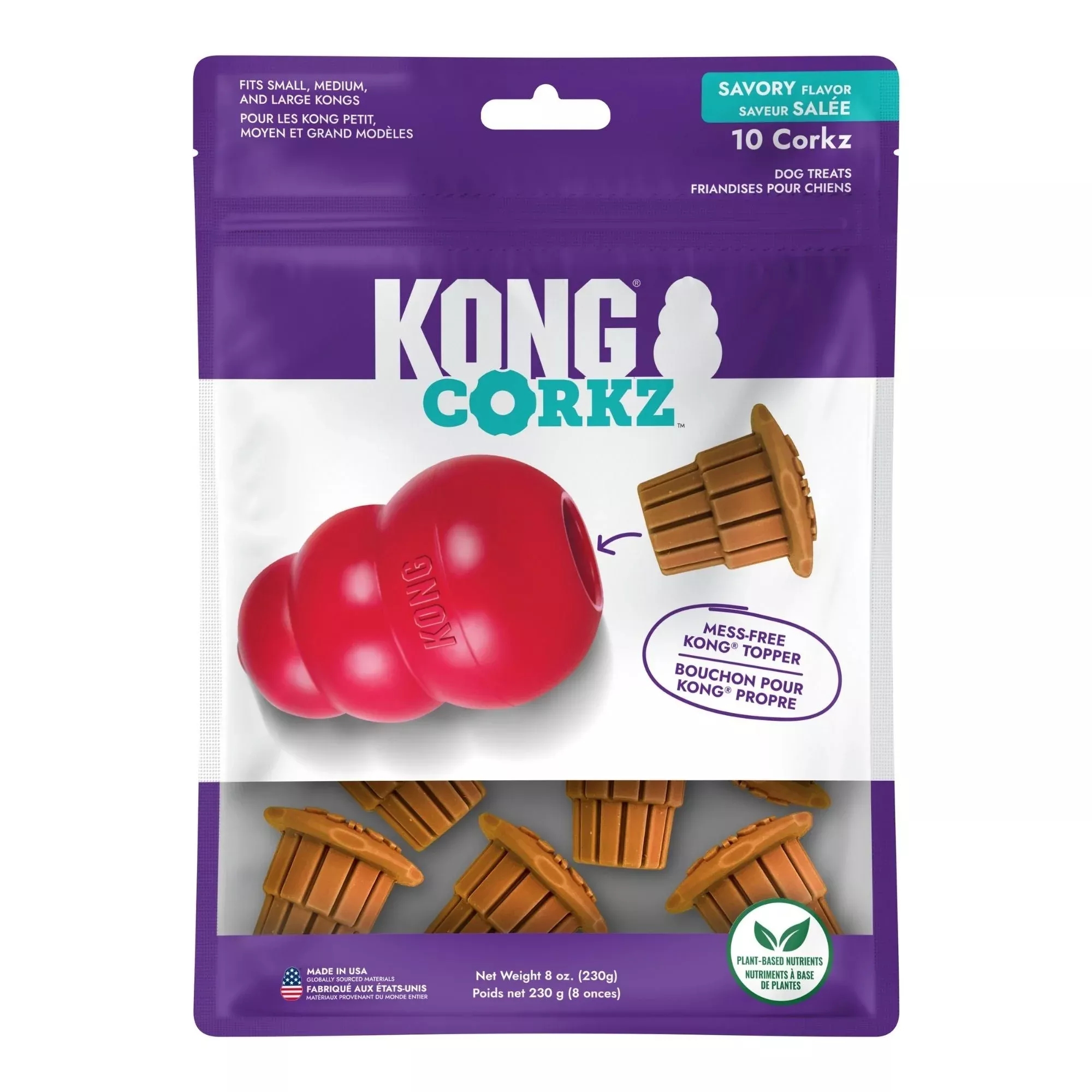 KONG Corkz Dog Treats 8oz