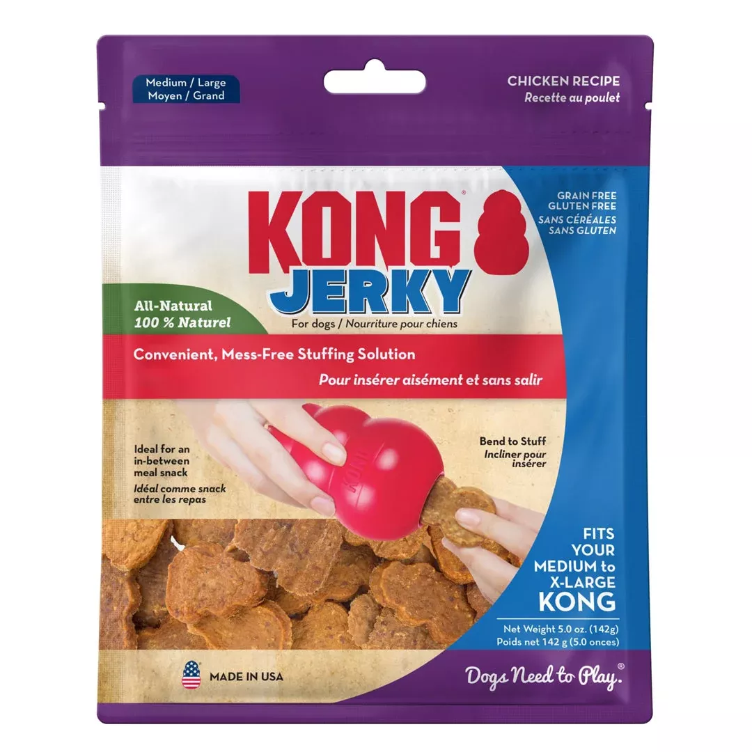 KONG Jerky Dog Treat Chicken Medium/Large