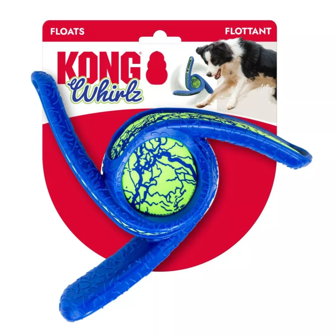 KONG Whirlz Throw Dog Toy Medium/Large