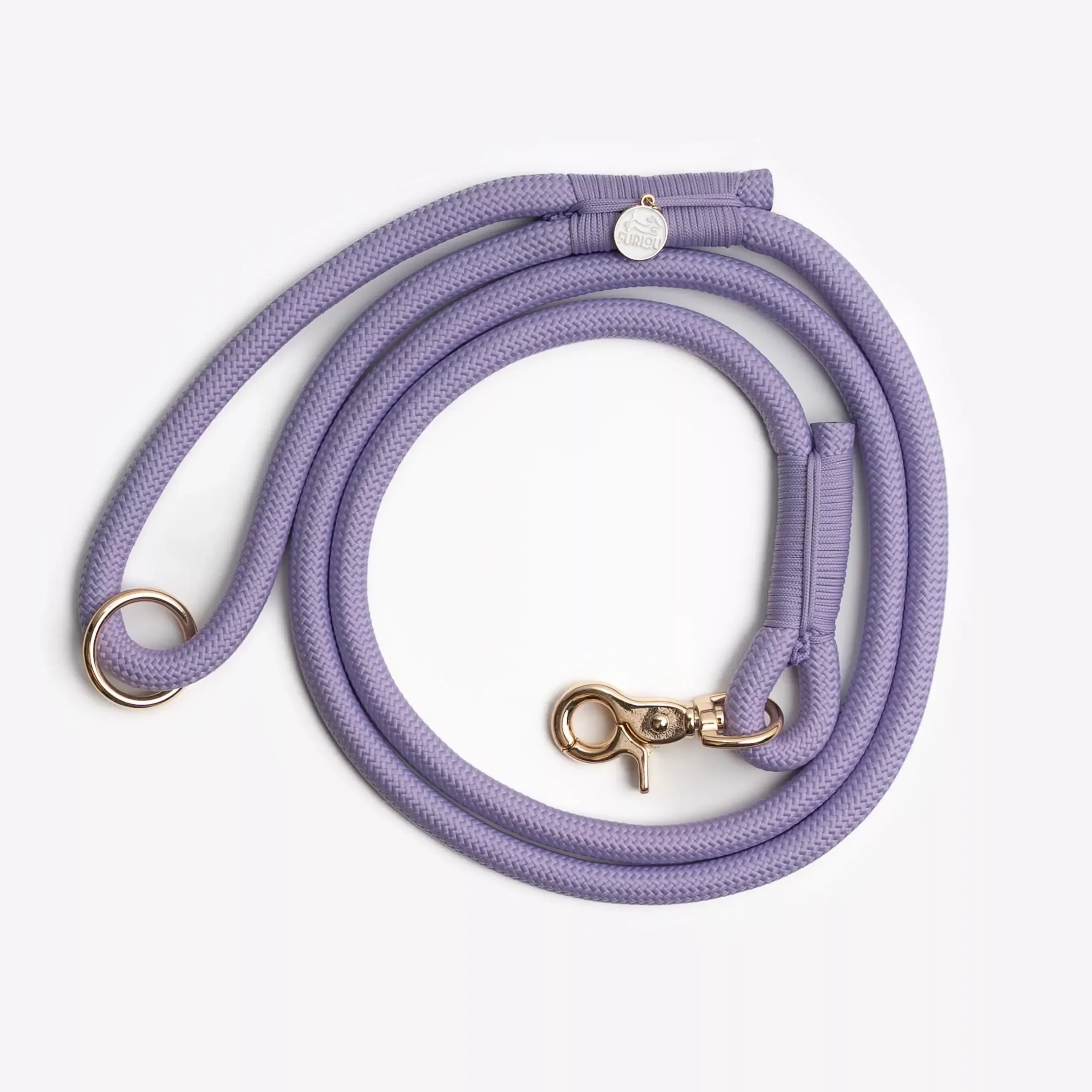 ‘Lavender’ – Braided Rope Leash