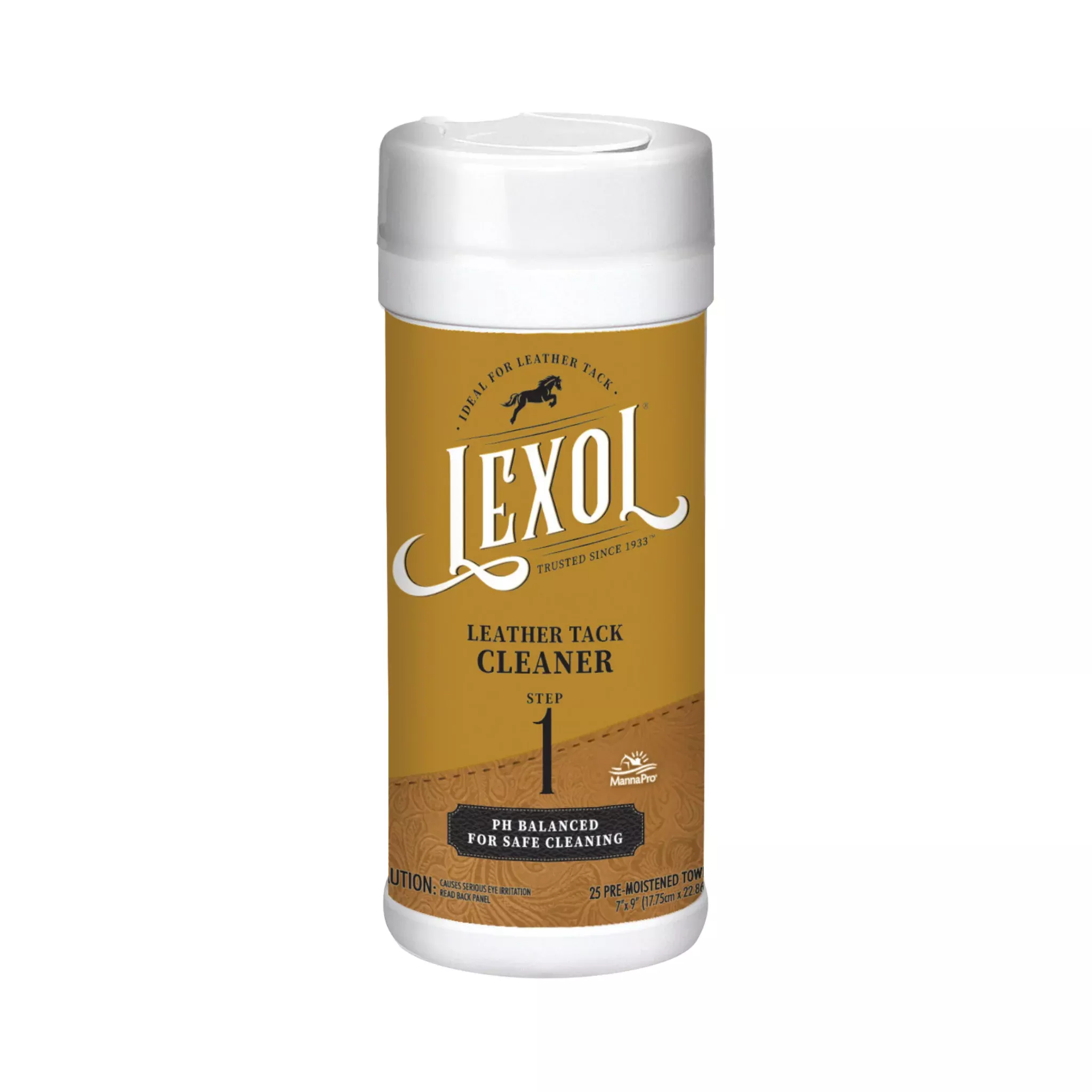 Lexol Leather Tack Cleaner Step 1 Wipes