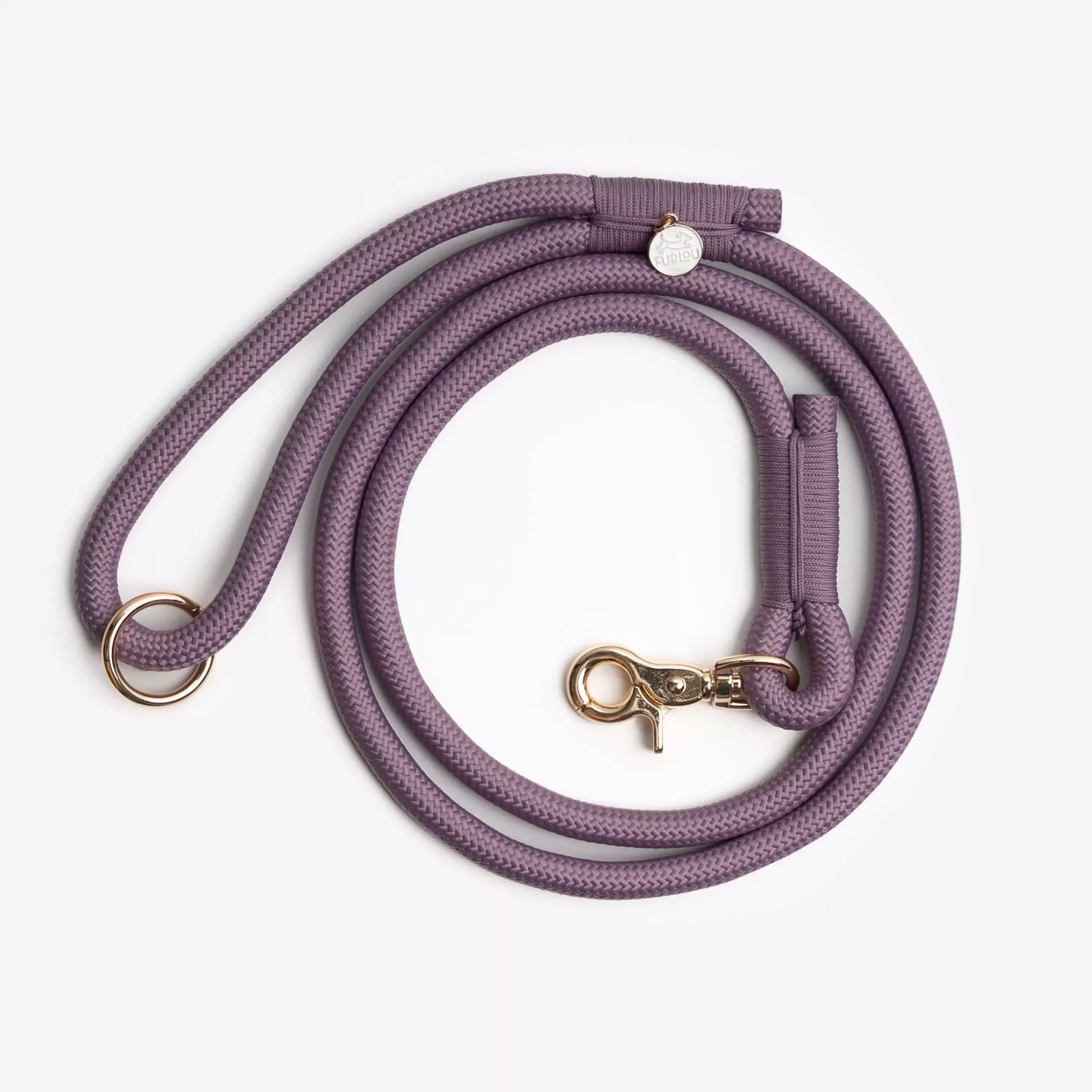 ‘Lilac’ – Braided Rope Leash