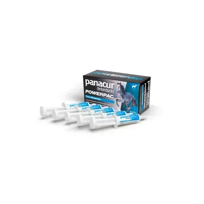 Merck PANACUR POWERPAC Paste – Fenbendazole Horse Dewormer 5×57 GM