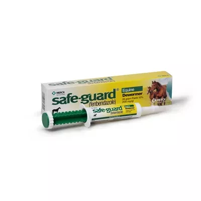 Merck SAFEGUARD Horse Dewormer Paste | Fenbendazole 10%