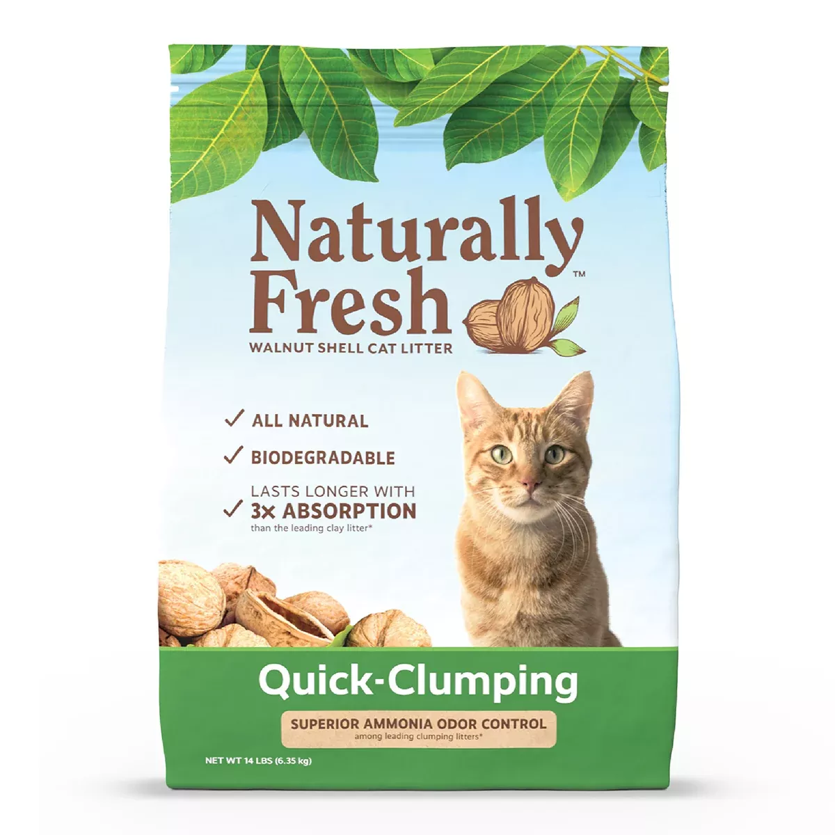 Naturally Fresh Litter Quick Clumping Cat Litter 14lb
