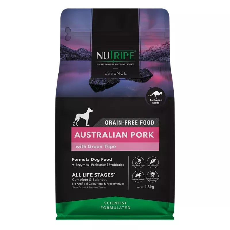 Nutripe Dog Essence Australian Pork with Green Tripe 1.8kg
