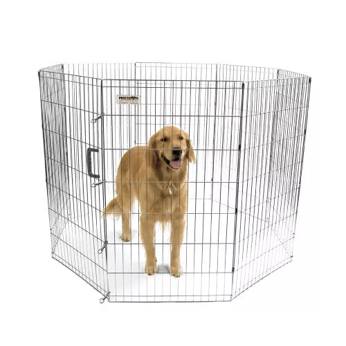 Precision Pet, Exercise Pen Silver 36 Inch, Silver, 1 Each/42 in