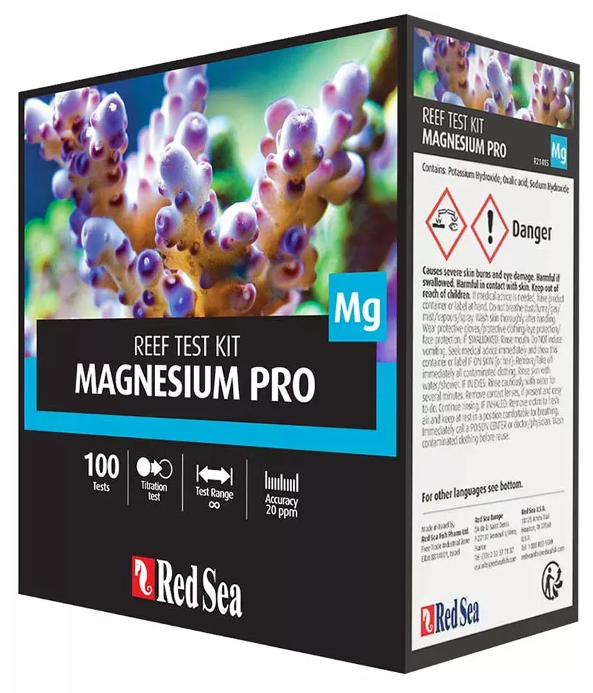 Red Sea Magnesium Pro Reef Test Kit – 100 Tests