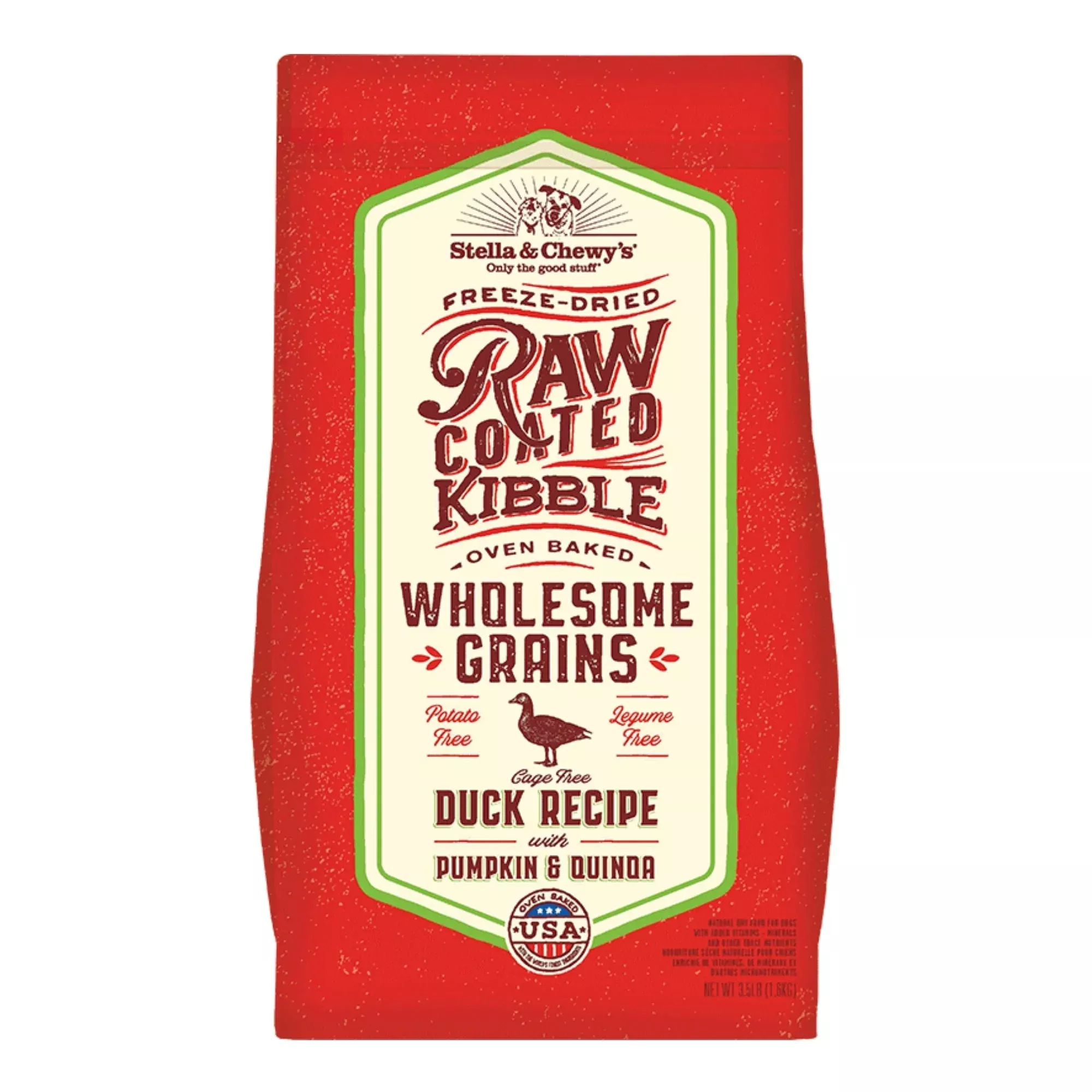 Stella & Chewy’s Dog Raw Coated Wholesome Duck 3.5Lb