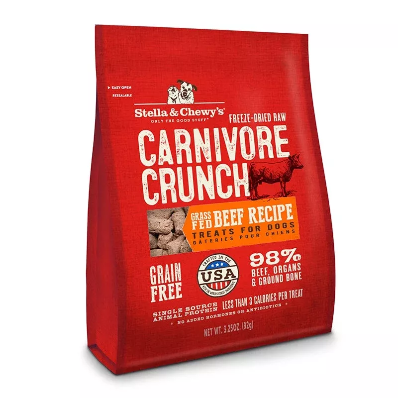 Stella and Chewys Carnivore Crunch – Beef (3.25 oz.)