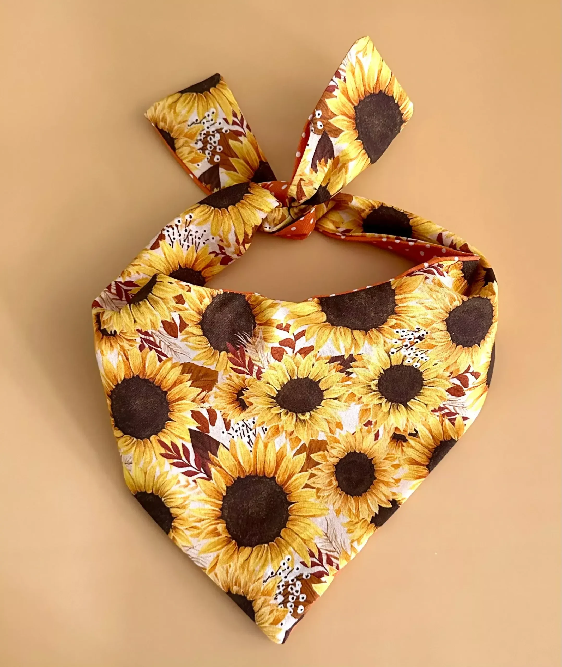 Sunflower Dog Bandana