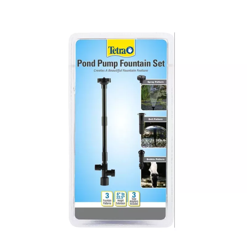 Tetra Pond Pump Fountain Set Adaptor Kit Part# 19731