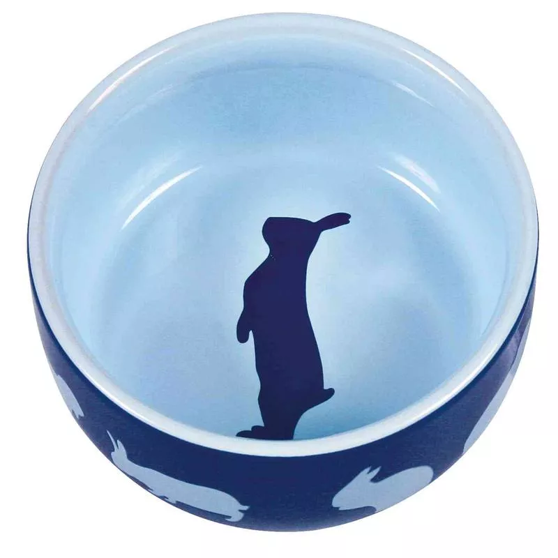 Trixie Ceramic bowl with motif, rabbit, 250 ml/x 11 cm