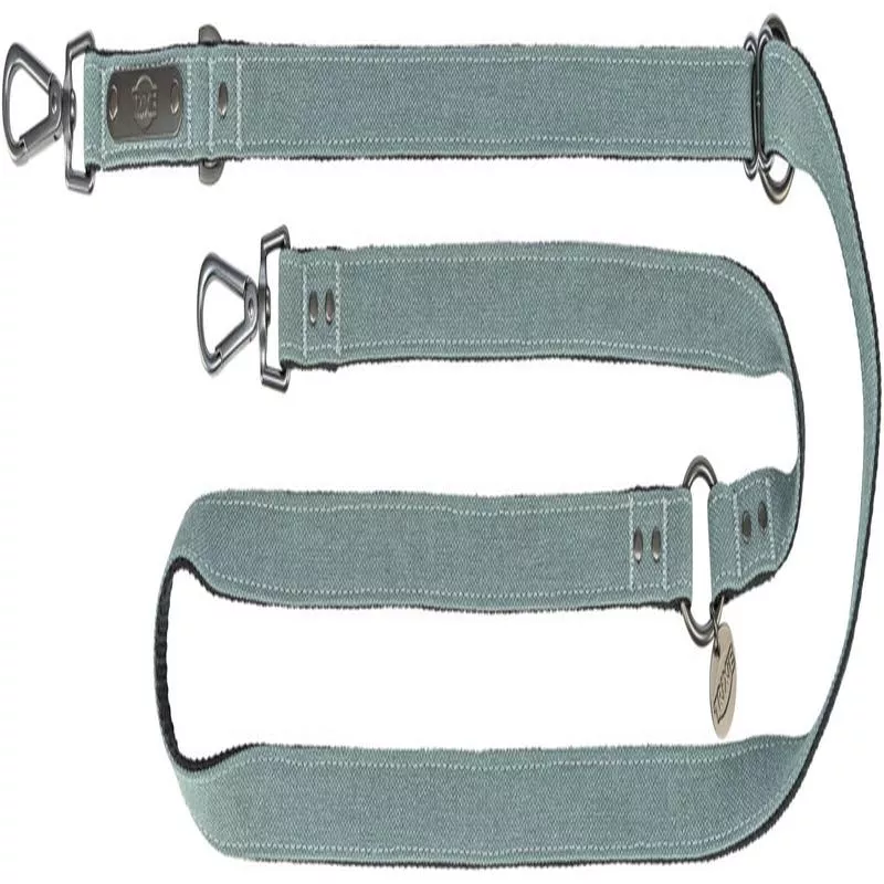 Trixie CityStyle V-Lead, cotton, S-M: 2.00 m/13 mm, sage