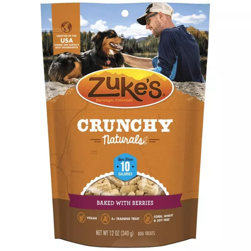 Zuke’s Crunchy Naturals 10s Berries Dog Treats 12oz