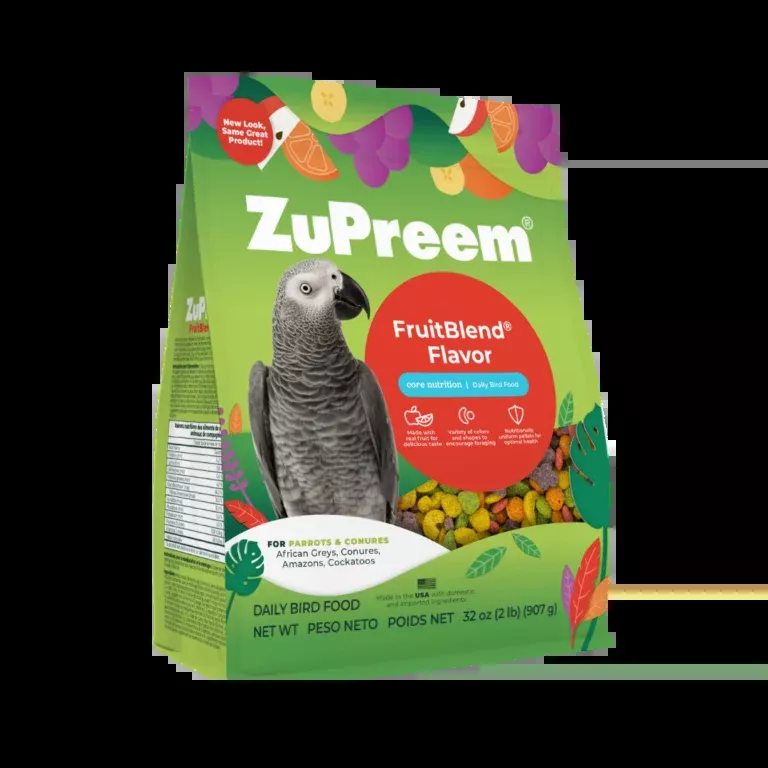 ZuPreem FruitBlend Flavor with Natural Flavors for Parrots & Conures
