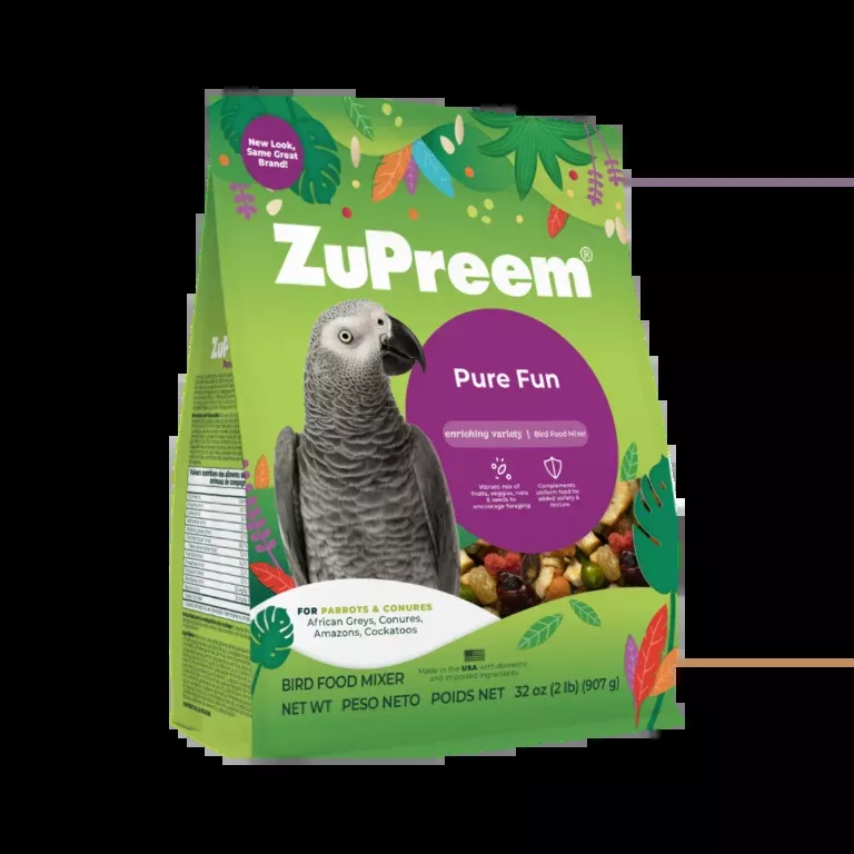 ZuPreem Pure Fun for Parrots & Conures